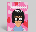 Tina Belcher | Bobs Burgers | A5 Greeting Card