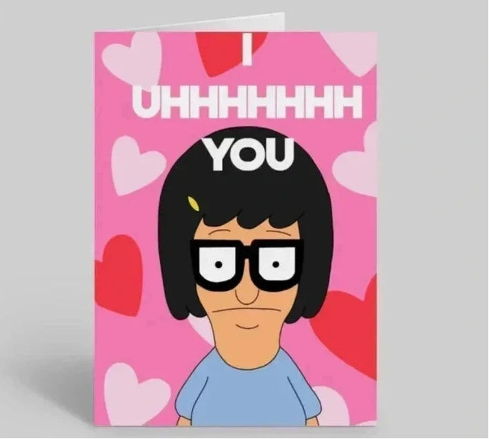 Tina Belcher | Bobs Burgers | A5 Greeting Card